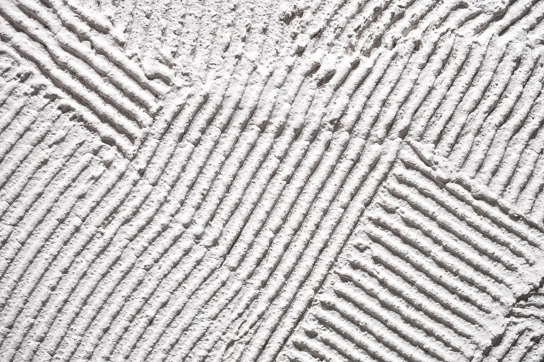 Decorative plaster texture